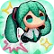 初音未來 編織玩偶JUMP