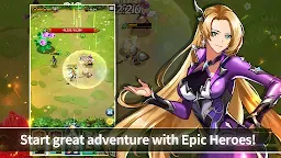 Screenshot 2: Epic Heroes Adventure : Action & Idle Dungeon RPG