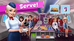 Screenshot 3: Airplane Chefs - Cooking Game