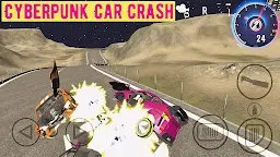 Screenshot 6: Cyberpunk Car Crash