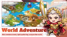 Screenshot 1: Mini Empire: Hero Never Cry