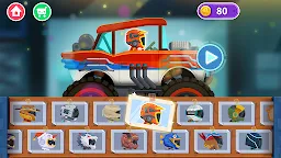 Screenshot 10: 빅풋 아레나: 키즈 레이싱 & 학습 퍼즐 게임