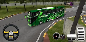 Screenshot 1: jetbus5 tunggal jaya simulator