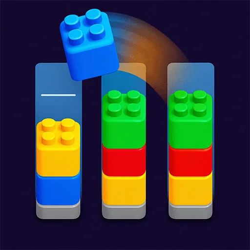 Color Brick Sort - Games