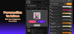 Screenshot 2: Whipper - Idle RPG
