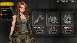 Screenshot 1: 喪屍戰鬥：FPS放置