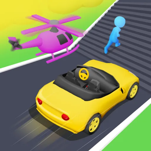 Shape Race: Car Transform Race - Games