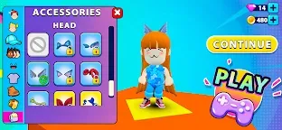 Screenshot 2: Obby Parkour: Crazy Adventures