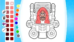 Screenshot 14: Monster Coloring: Draw Color
