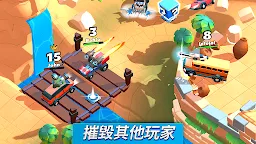 Screenshot 2: 瘋狂撞車王 (Crash of Cars)