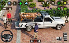 Screenshot 4: Farm Animal Cargo Truck 3d