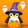 Icon: Penguin-kun and Polar Bear's Halloween Party