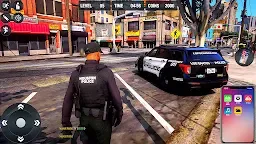 Screenshot 1: US Police Car Crime Simulator