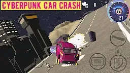 Screenshot 7: Cyberpunk Car Crash