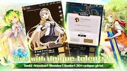Screenshot 5: Merge Girls : Idle RPG