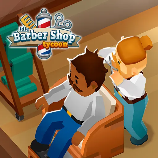 Idle Barber Shop Tycoon - Business Management Game