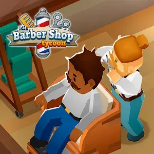 Idle Barber Shop Tycoon - Business Management Game