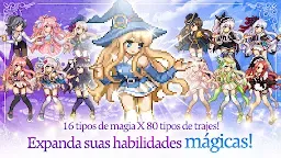 Screenshot 2: Magical Girl : Idle Pixel Hero