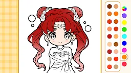 Screenshot 5: Princess Coloring: Anime Color