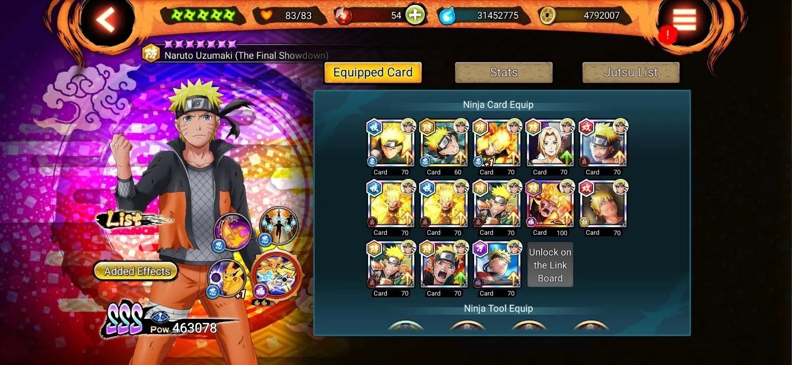 Game Card: Naruto (Boruto - Naruto The MovieCol:BO-NA-006