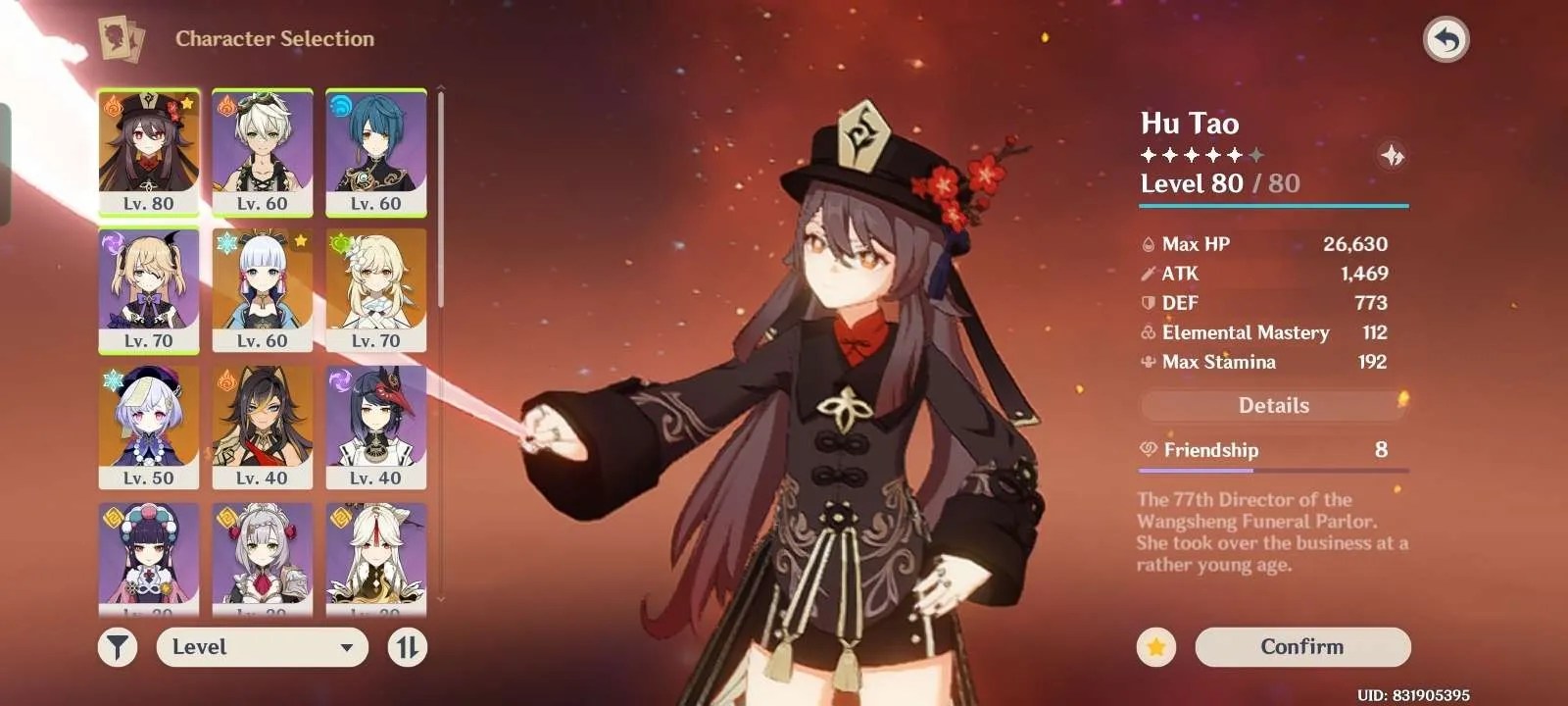 Compte Genshin Impact EU – AR 58, Compte Whale, PC, Contact Pour Infos