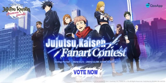 🎉【QooApp Creation】Jujutsu Kaisen Fanart Contest Officially Enters Voting Stage! 