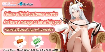 😍◣How To Raise A Harem◥ Special gift for you: Card draws*100&Hot dogs*2!