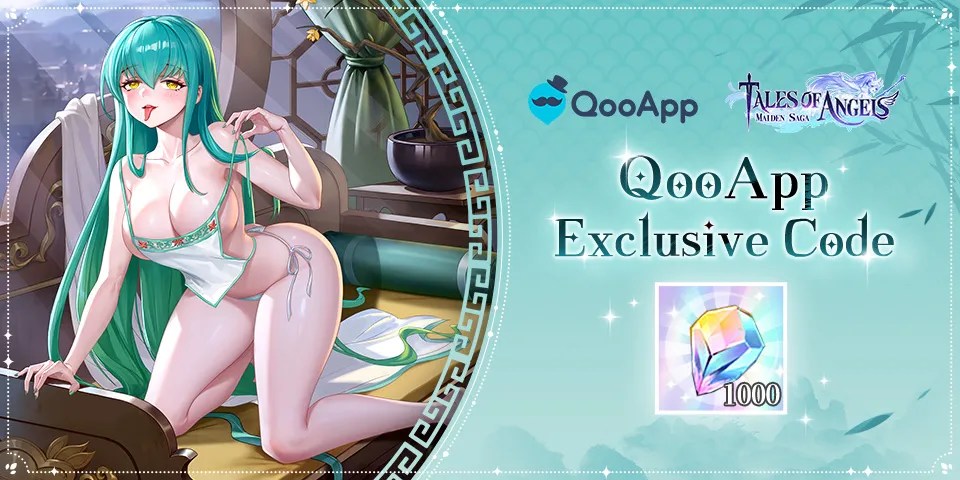 🩵<Tales of Angels>×QooApp Exclusive「1,000 Diamonds」Gift for you!