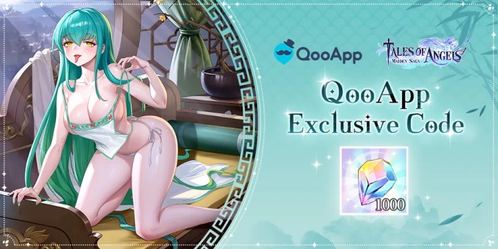 🩵<Tales of Angels>×QooApp Exclusive「1,000 Diamonds」Gift for you!