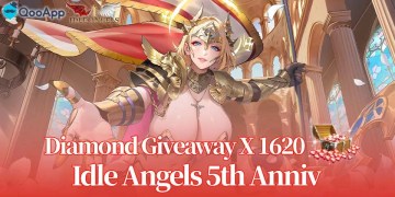 Idle Angels 5th anniversary!Diamonds and Stickers Await!