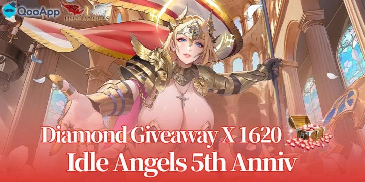 Idle Angels 5th anniversary!Diamonds and Stickers Await!