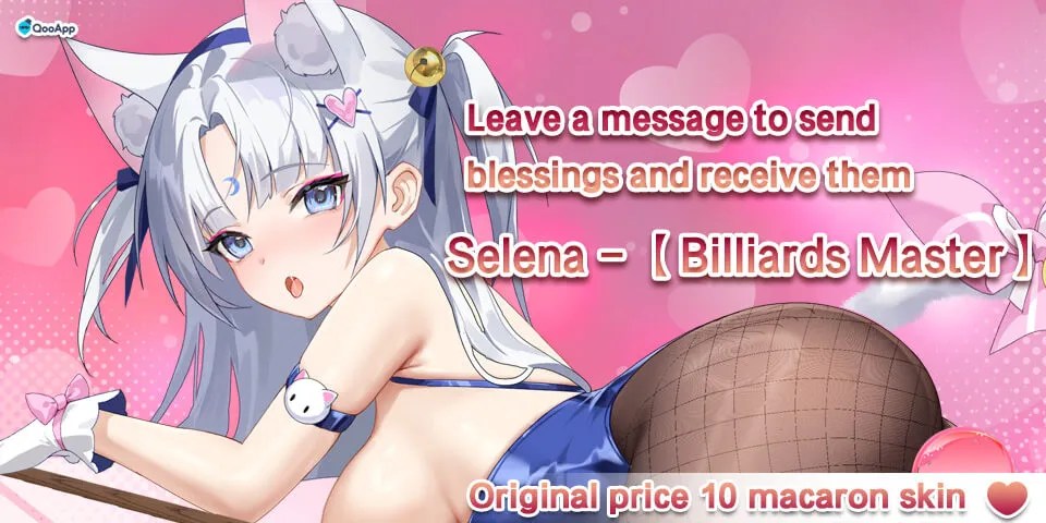 💞◣girls love dance◥ Leave blessings to get Selena'skin - Billiards Master!