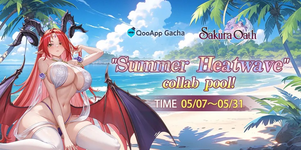 Sakura Oath: Summer Heatwave Gacha Pool Available Now!