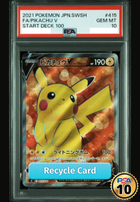 Pikachu V[SI 415/414](Start Deck 100)