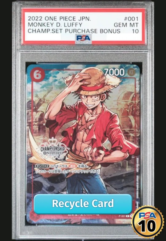 Monkey D Luffy P [P-001] (CHAMPIONSHIP Set Privilege)