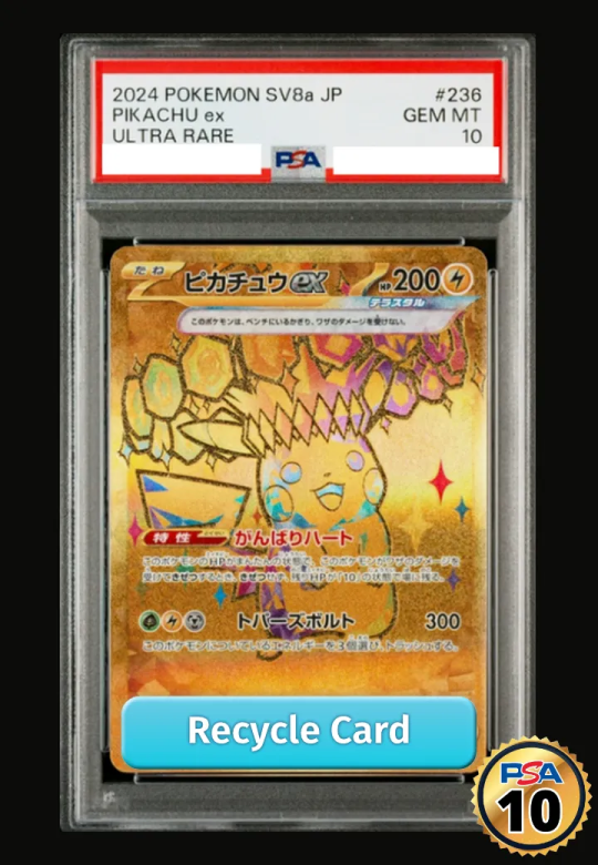 Pikachu ex UR [SV8a 236/187](High Class Pack "Terastal Festival ex")