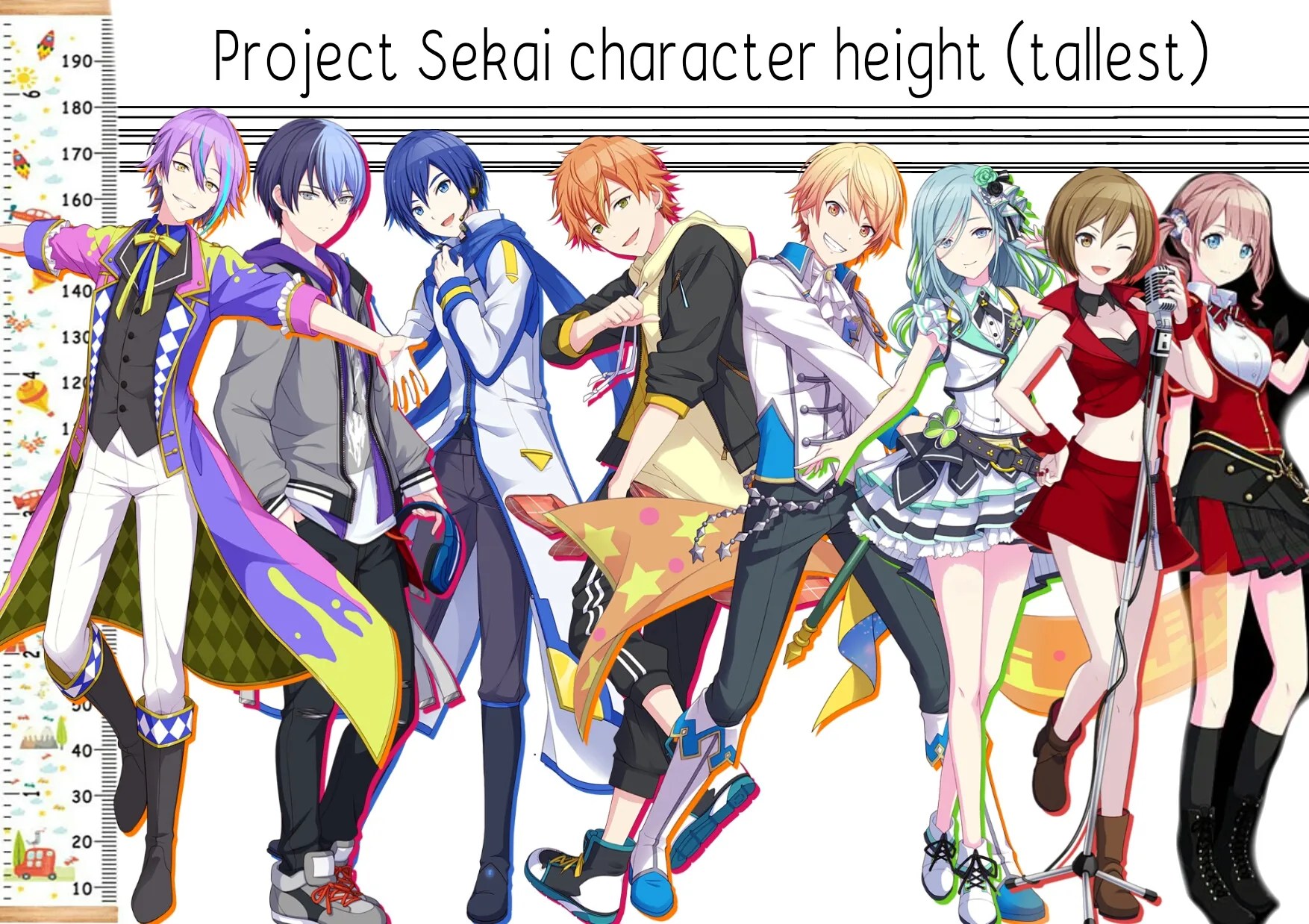 Project Sekai characters
