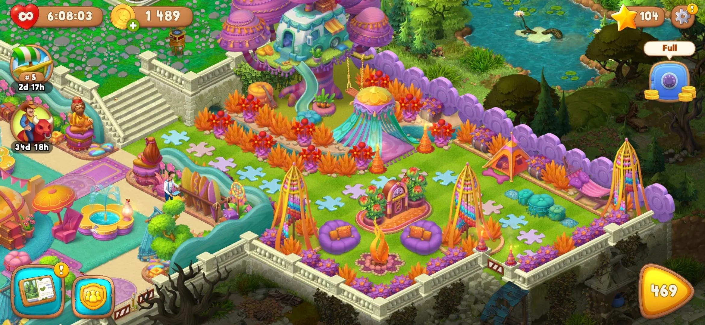 gardenscapes 3 free online games