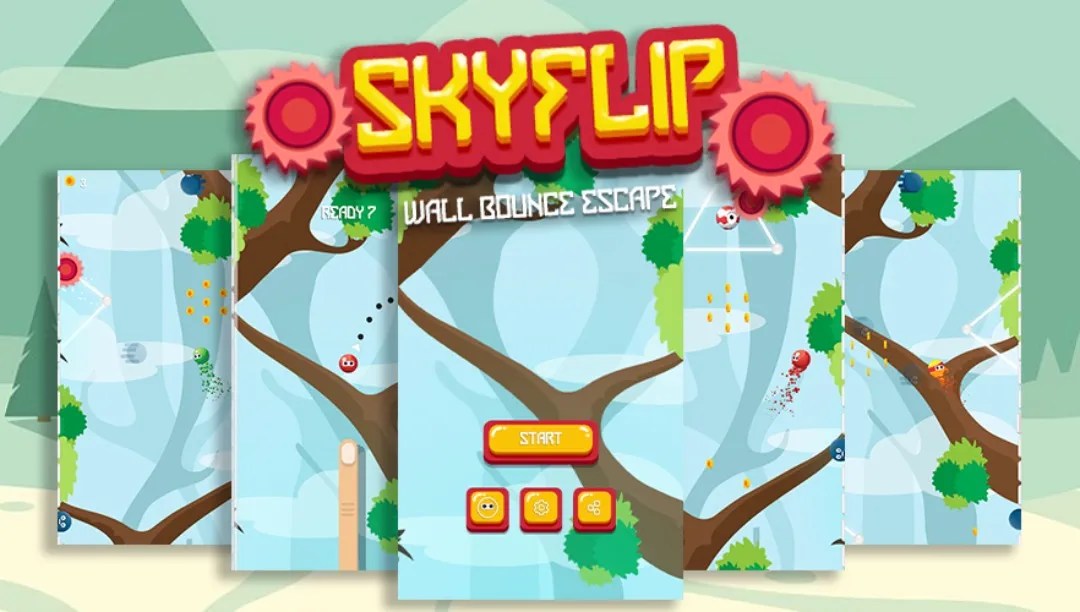 Skyflip: Wall Bounce Escape