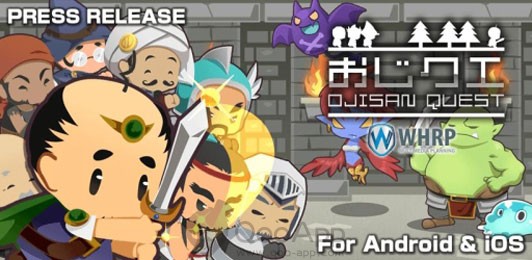 WHRP released the new RPG game OJISAN QUEST