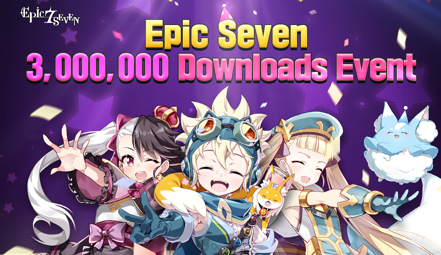  Turn-Based RPG Epic Seven Celebrates Three Million Downloads