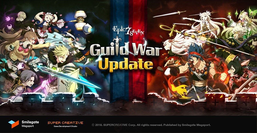  Guild Wars Officially Launched in Epic Seven and 2 New ML Heroes!