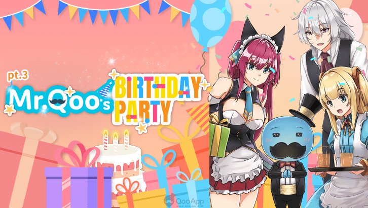  Mr. Qoo Birthday Greeting Cards pt. 3