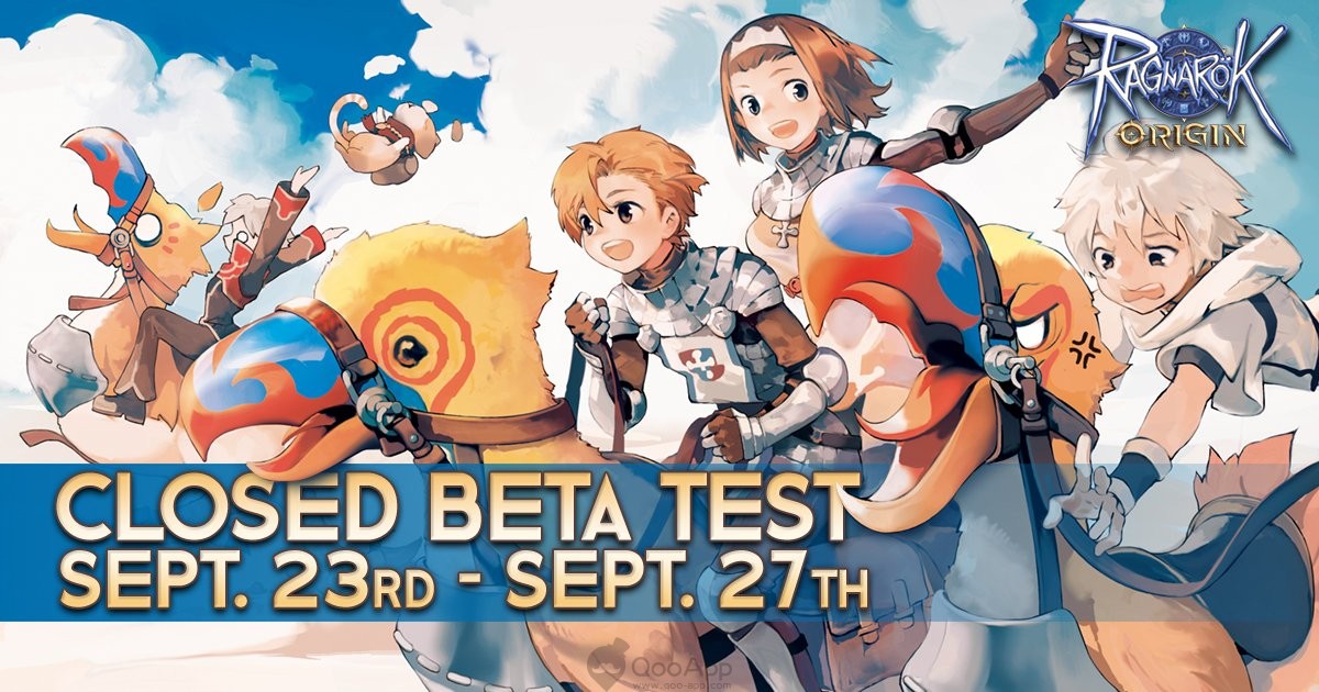 Ragnarok Origin EN CBT Starts on Sept 23! Pre-registration Opens Now!