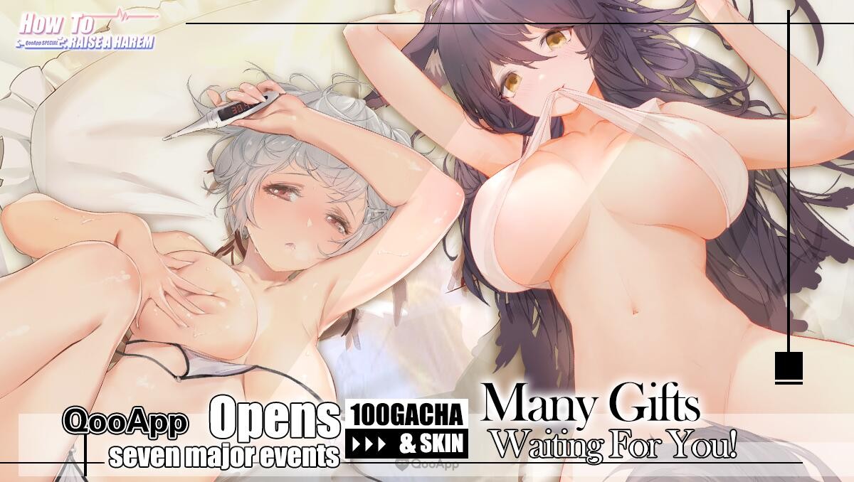 How to raise a Harem Bishojo Idle Game Gets QooApp Exclusive Edition! Pre-register Now to Get Exclusive Skin!