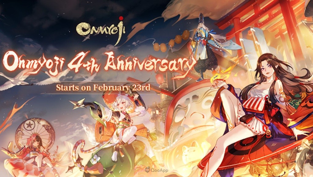 Onmyoji 4th Anniversary Celebrations Brings New Summons & Events from February 23
