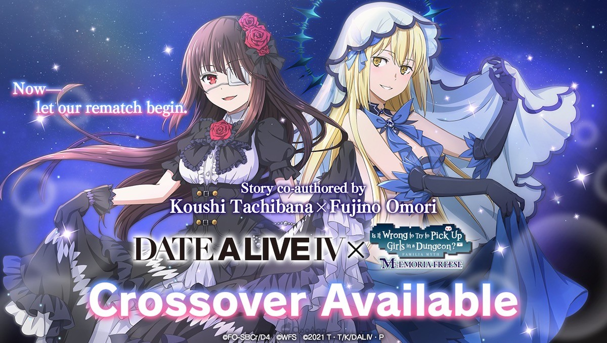 DanMemo x Date A Live IV Crossover Begins on March 30