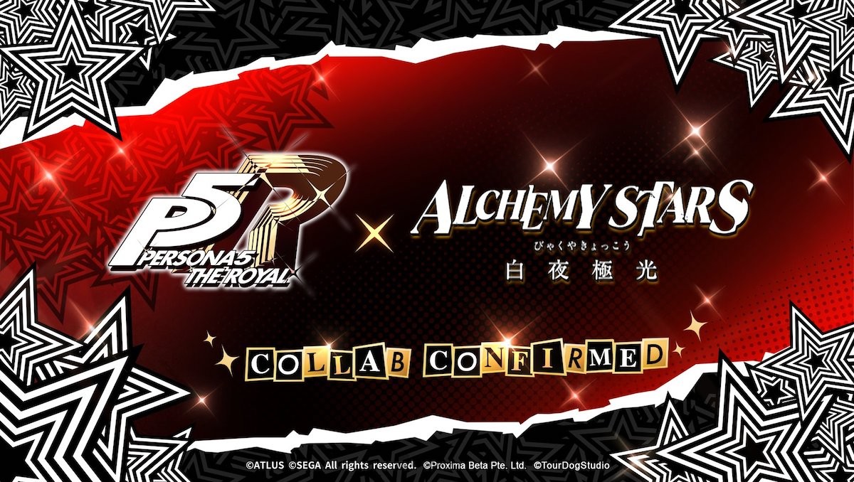 Alchemy Stars x P5R Collab Announced; 1st Anniversary Theme Song Revealed