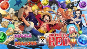 Puzzle & Dragons JP x One Piece Film Red Collab Starts on September 1
