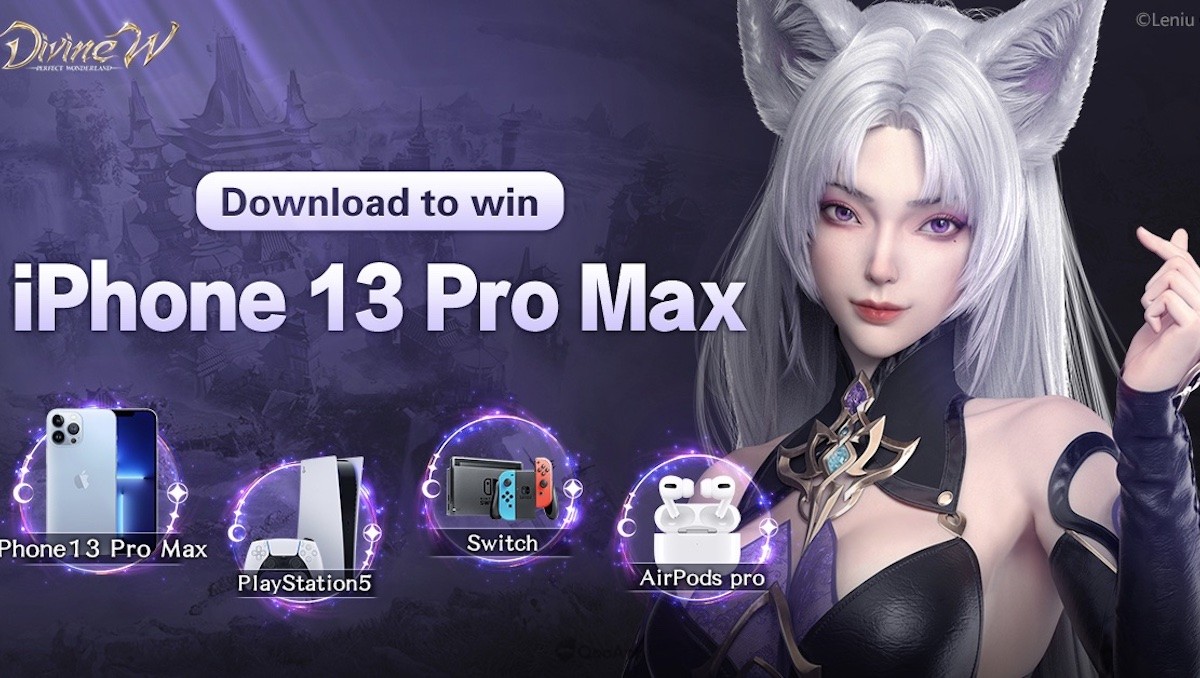 Divine W, a New Free-to-Play MMORPG, is Now Available! Participate in the Celebration Event and Win an iPhone14!